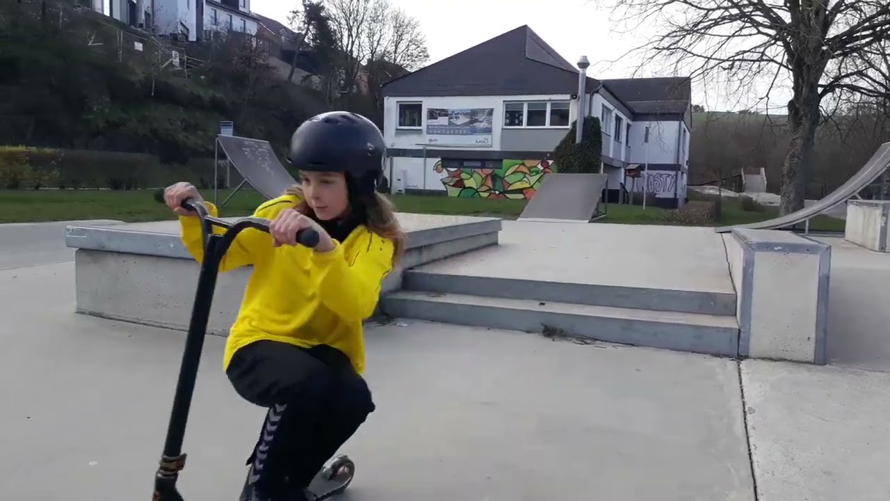 Filmed a youtube video at the Kaul skatepark.