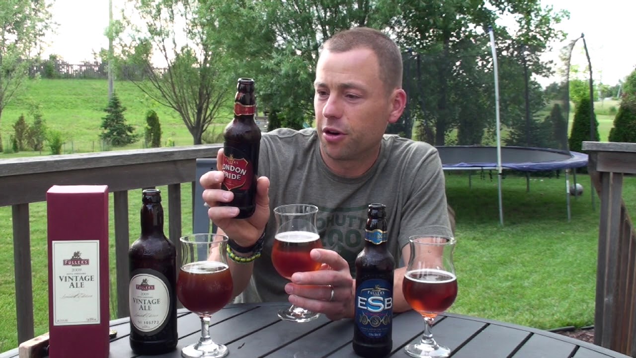 Fuller's Beer Review: ESB, London Pride, 2009 Vintage Ale