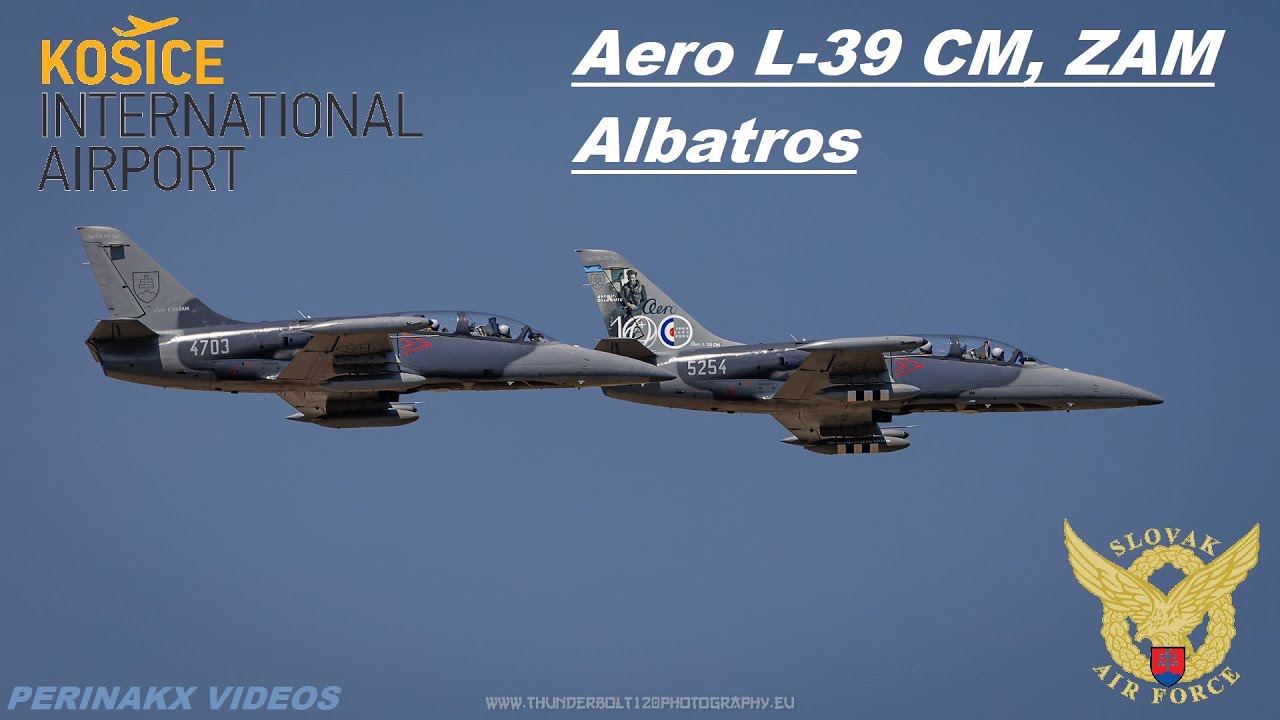 Aero L-39 Albatros 🇸🇰 ▲ Flight over Košice International Airport