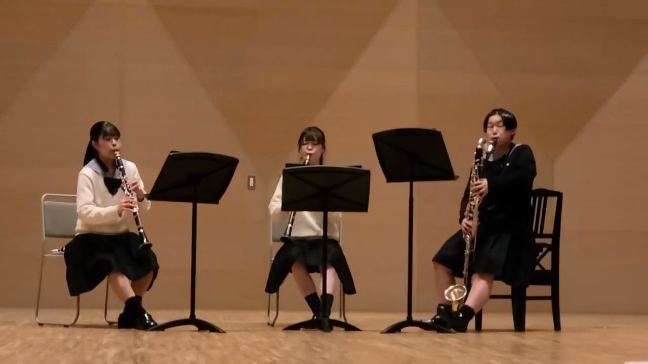 クラリネット三重奏　「REFLECTION」  12/20練習