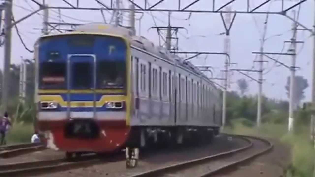 Commuterline Kereta Listrik KRL Jabotabek compilation
