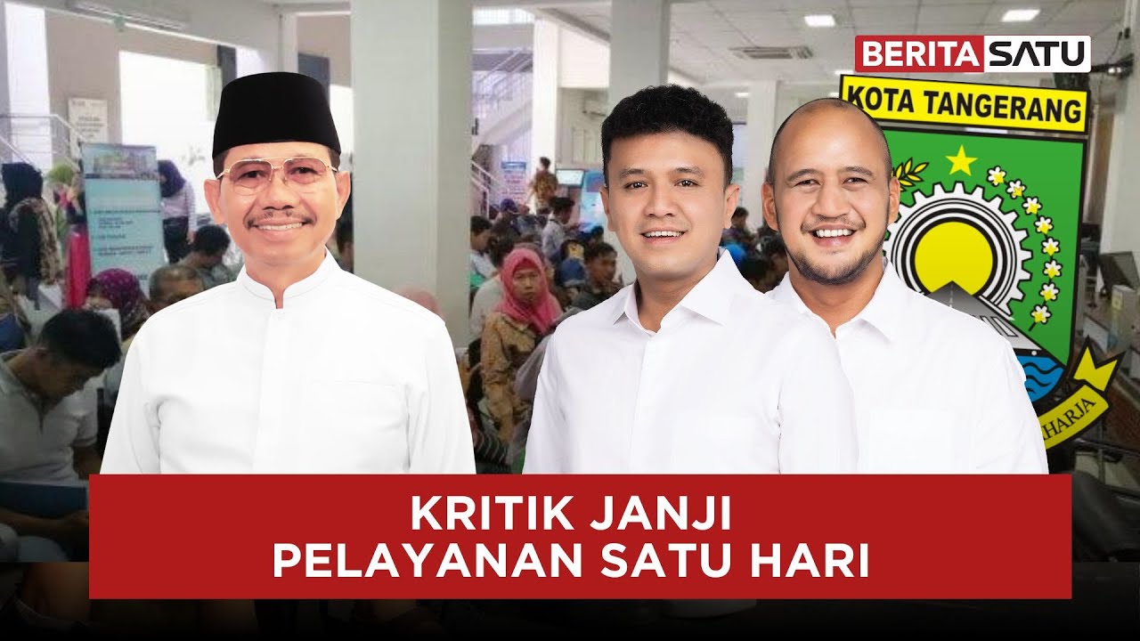 Kritik Janji Pelayanan Satu Hari Faldo-Fadhlin, Sachrudin: Ada yang Butuh Survei | Beritasatu