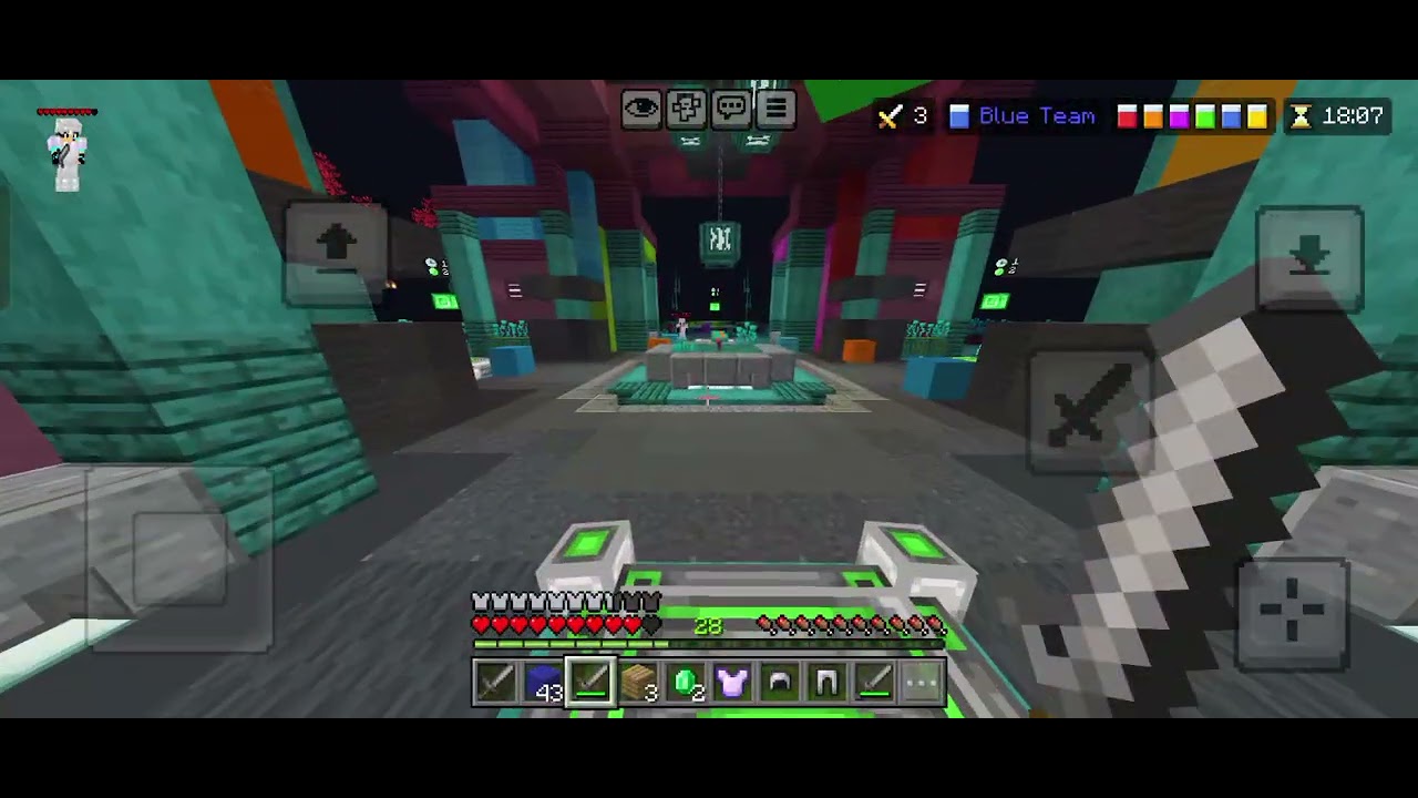 I played Hive bedwars with my subscriber 