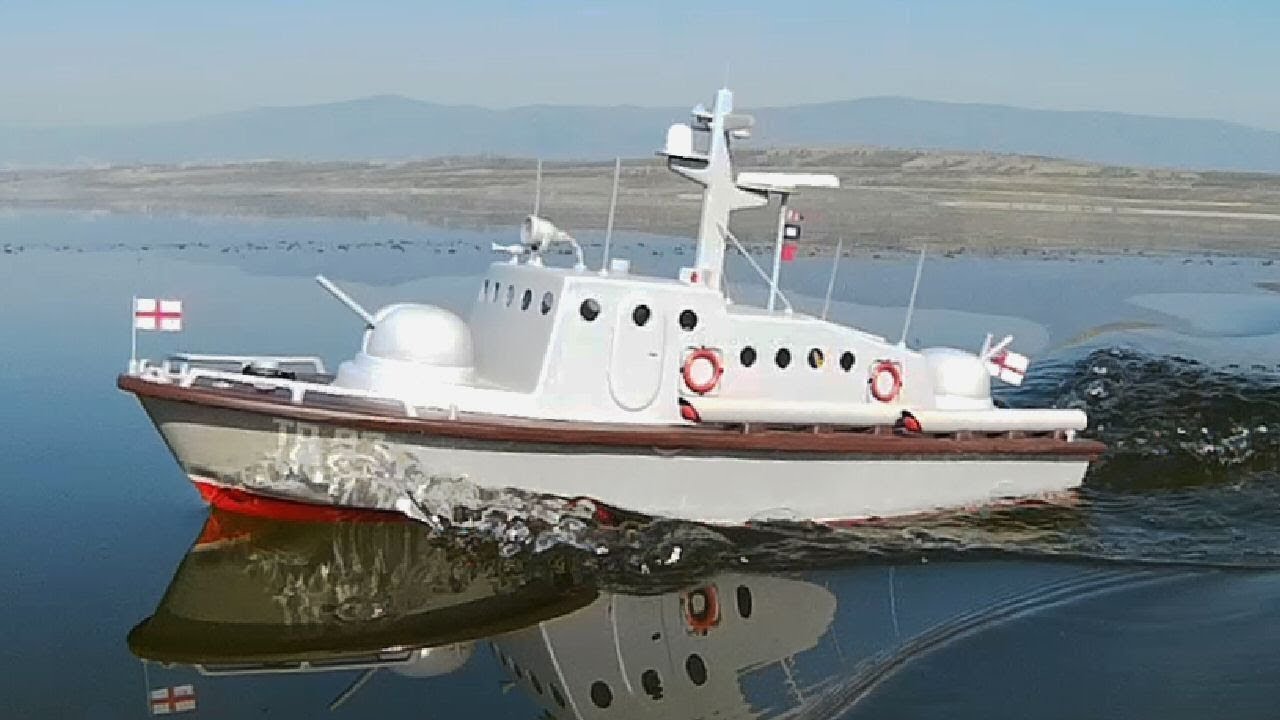 MTB 67 - (RC model) motor torpedo boat - acceptance trials and first patrol