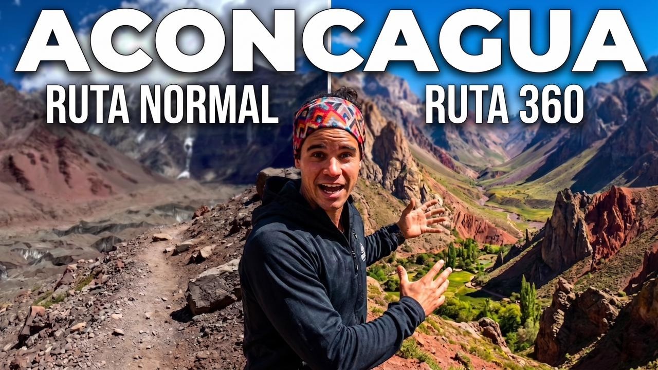 Aconcagua 360: La Ruta SECRETA que POCOS conocen I DOCUMENTAL Quebrada de VACAS