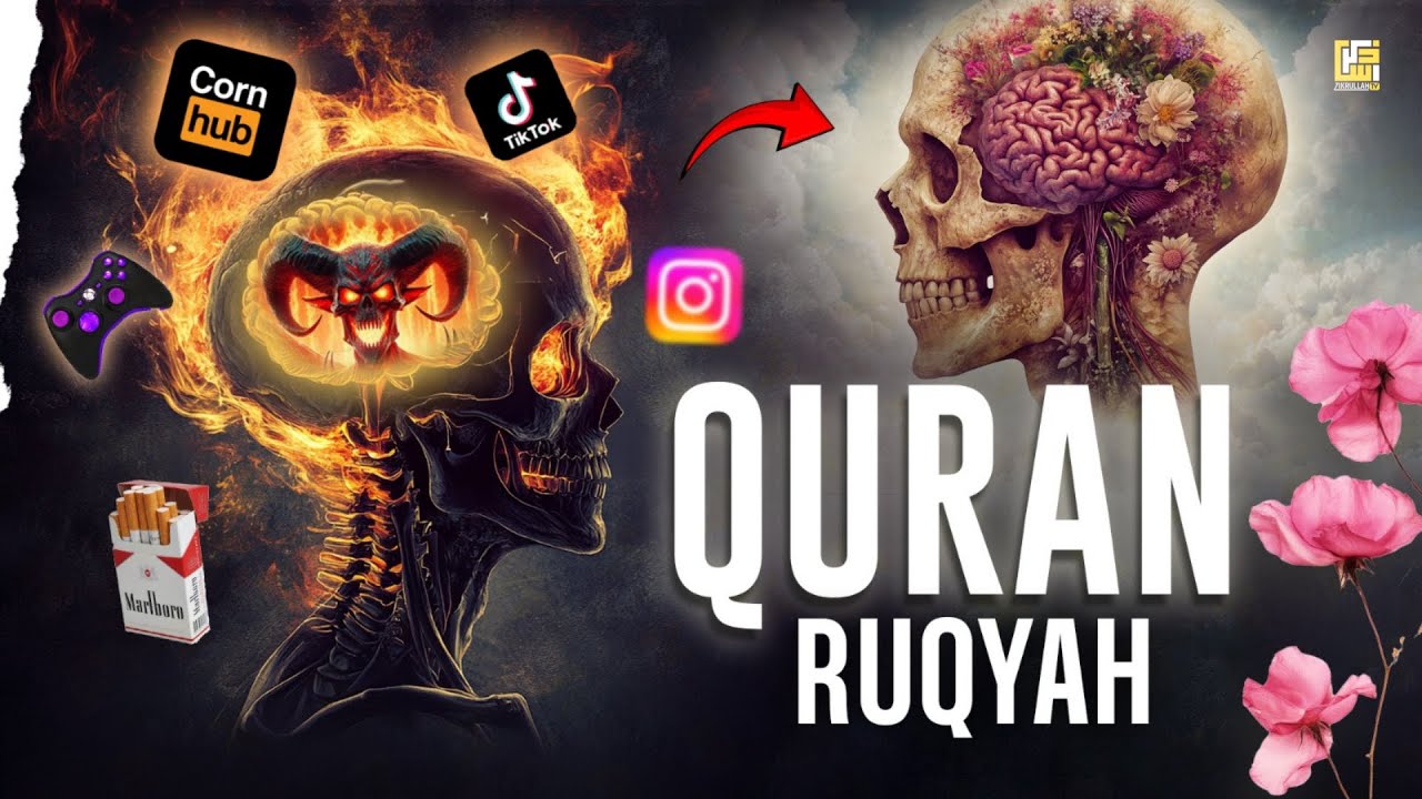 Complete RUQYAH - Treatment for Black Magic Jinn and Evil Eye | Remove Shaytan Brain | Zikrullah TV