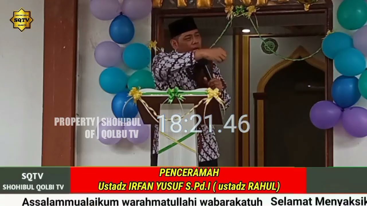 WABUP DAN KETUA DPRD DELI SERDANG YANG RAJIN MENGAJI, Ustadz IRFAN YUSUF S.Pd.I