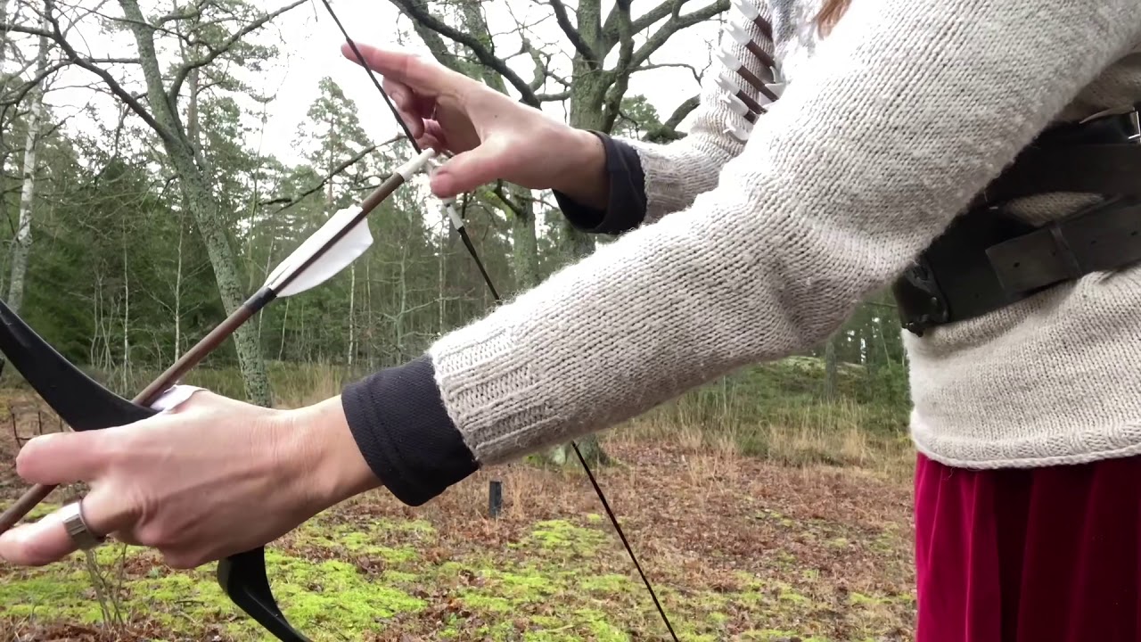 Mrs. Cozmei on different archery draws