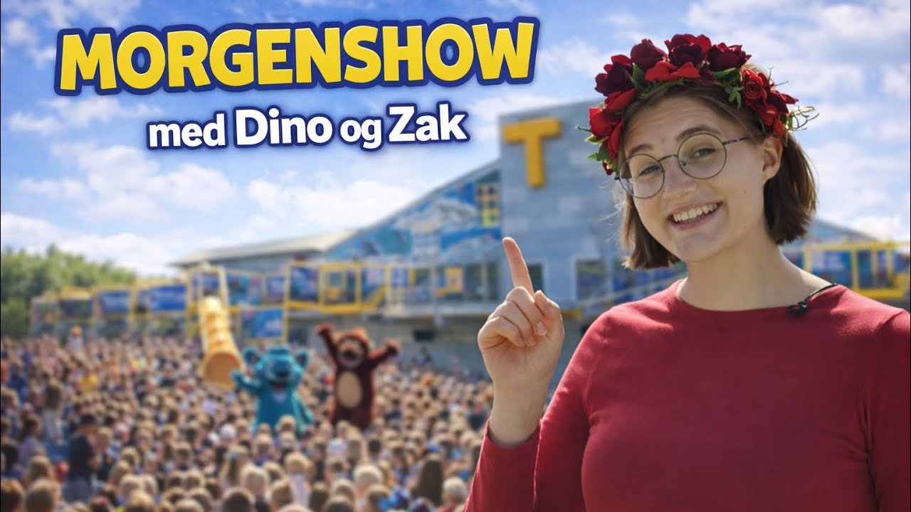 Morgenshow med Rosa, Dino og Zak