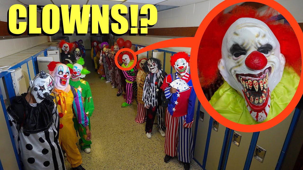 If you ever see these clowns in school, RUN away FAST!! (They are BAD!!)