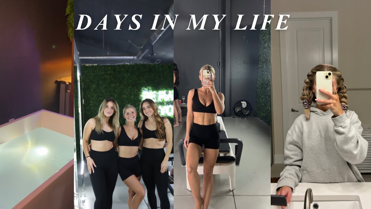 WELLNESS + PRODUCTIVITY VLOG: trying to stay healthy, Pilates event, home spa night 🧖🏼‍♀️
