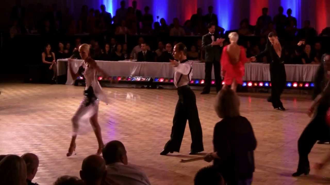 Dmitry Nikolaev and Babette Brown Cha WDC World Latin 2013