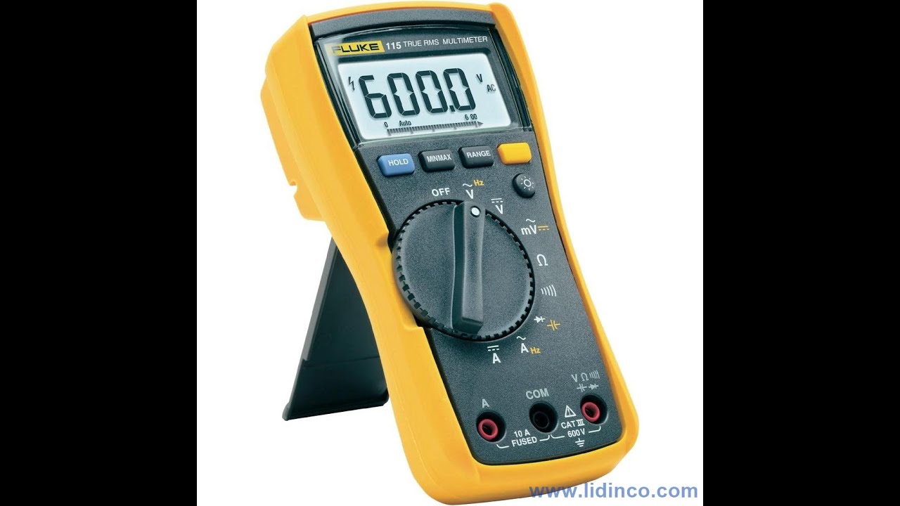 Review: Pt 1 Fluke 115 TRMS Multimeter mở hộp #fluke 115