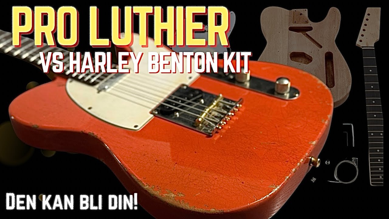 Förvandlingen alla tvivlade på – Billigt Harley Benton-kit till drömgitarr! Avsnitt 2