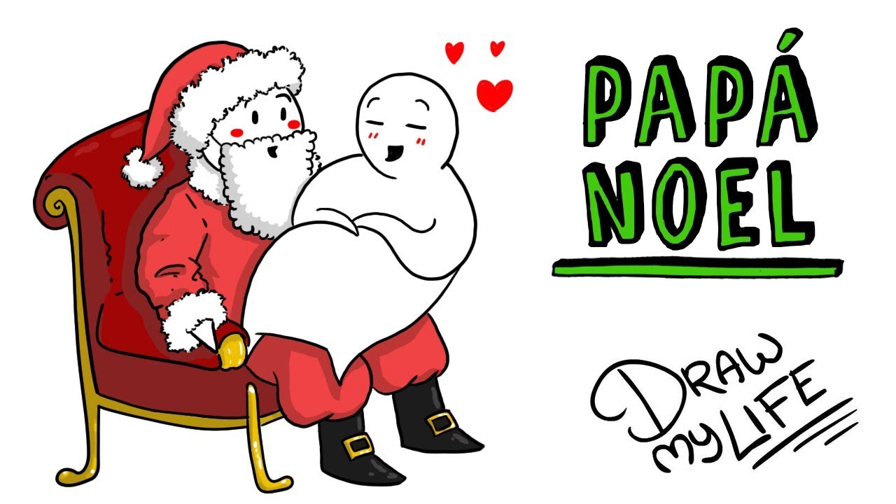PAPA NOEL 🎅🏽 | Draw My Life #tiktakdraw2019
