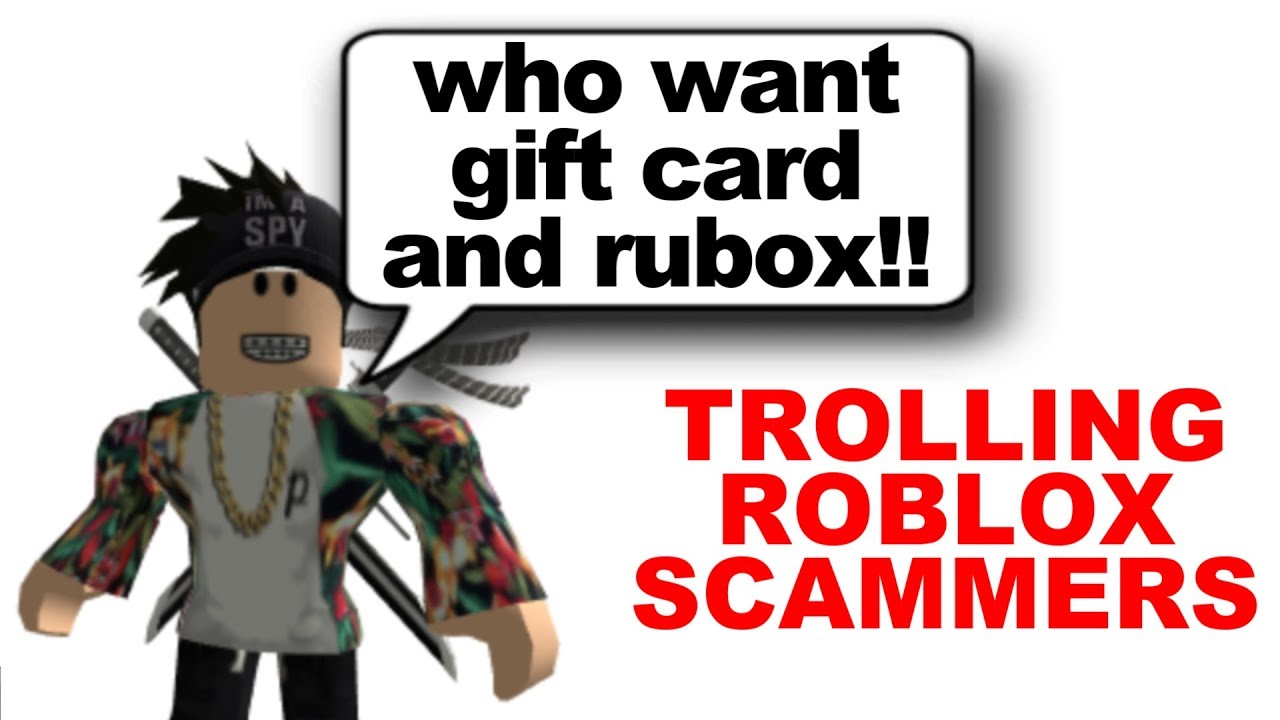 Trolling Dumb Roblox Scammers