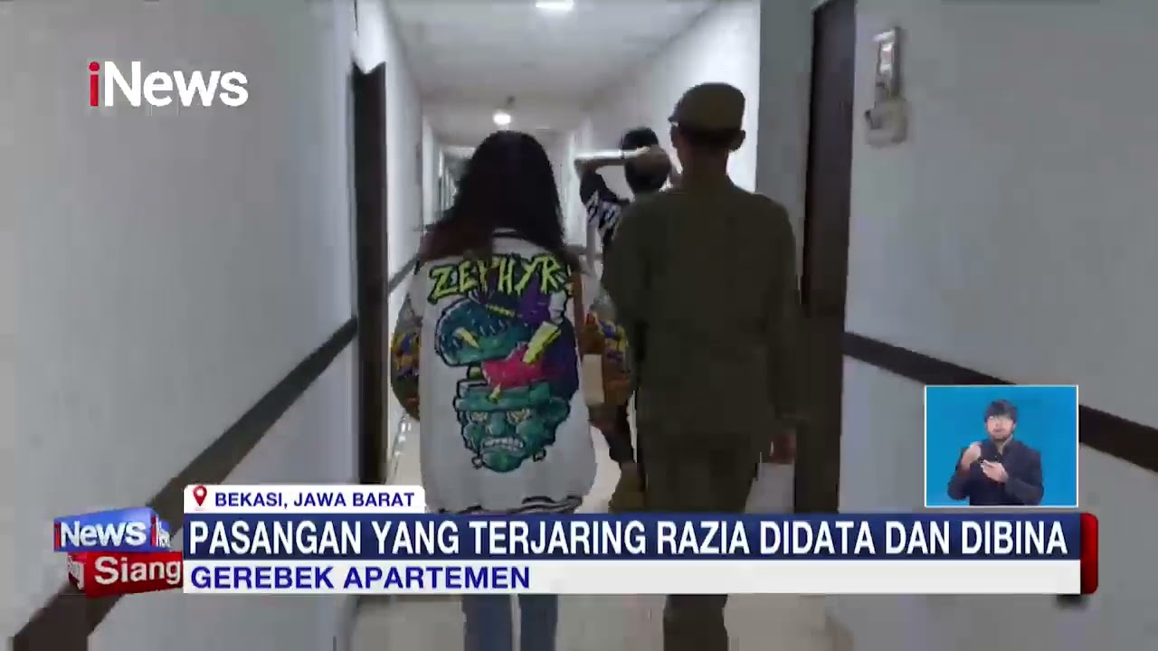 Gerebek Apartemen di Bekasi, Polisi Amankan Pasangan Bukan Suami Istri #iNewsSiang 04/01
