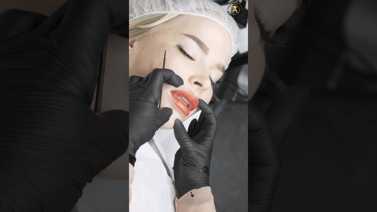 Perfektes Permanent Make-Up 💋 #annamagistra #magistraacademy #permanentmakeupSchulung #tattooartist