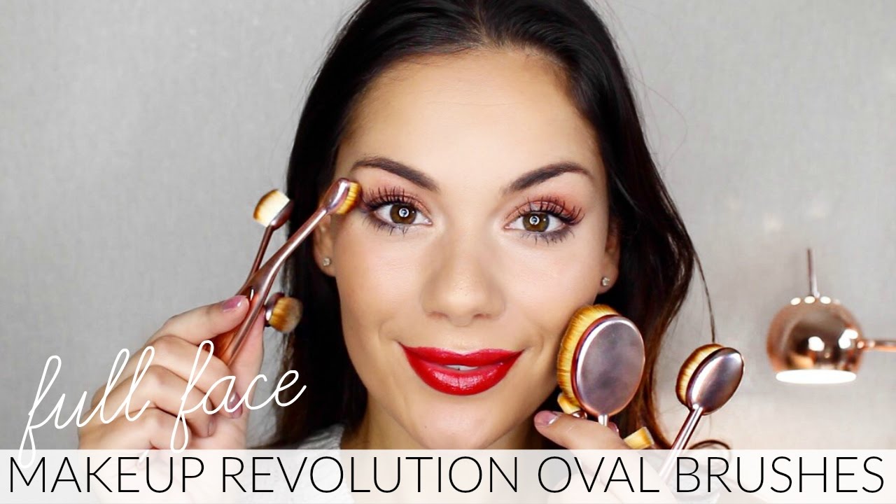 FULL FACE MAKEUP USING MAKEUP REVOLUTION PRO PRECISION BRUSHES | Beauty's Big Sister
