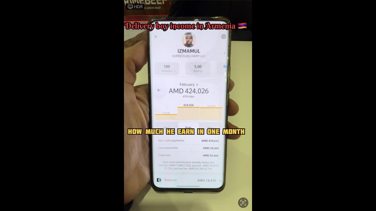 Delivery boy salary in Armenia 🇦🇲||#armenia#deliveryboy#salary#akshuthevlogger#trendingvideo
