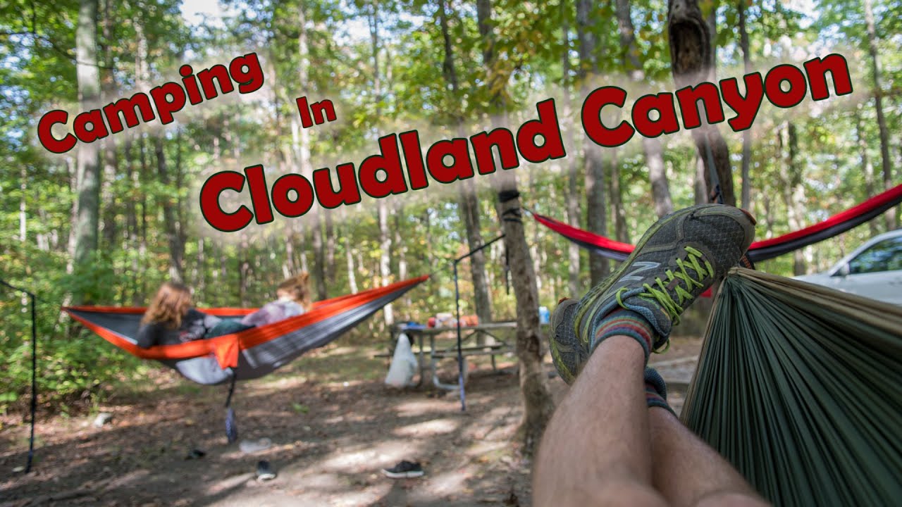 Camping in Cloudland Canyon!!