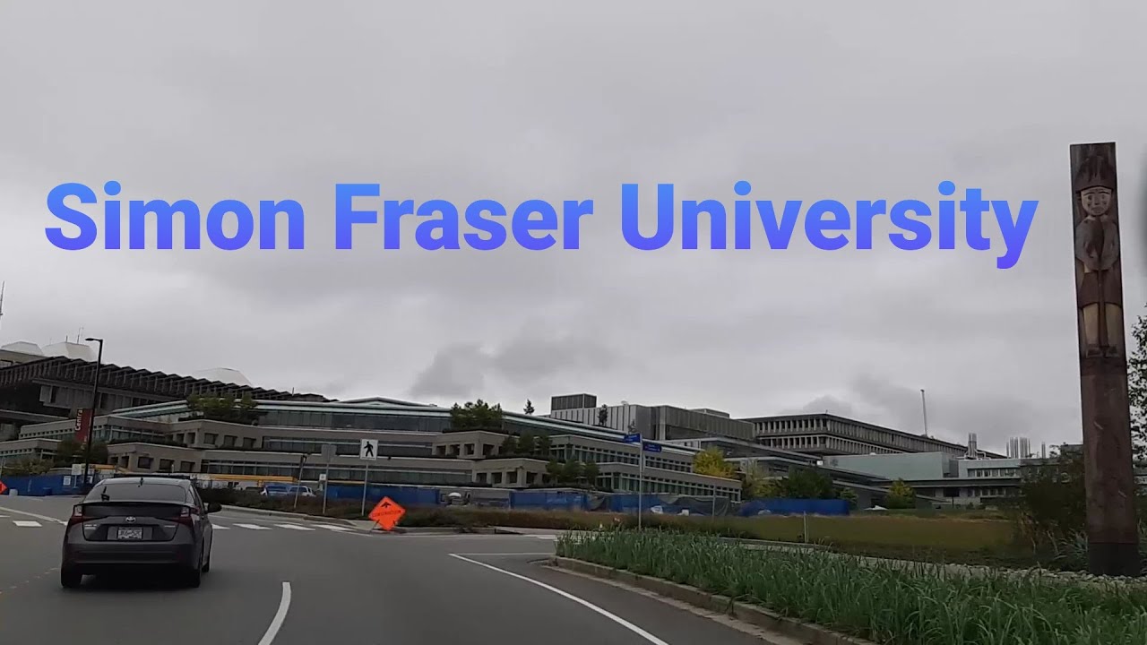 Driving: BURNABY MOUNTAIN | Simon Fraser University Campus | UniverCity  Metro Vancouver BC Canada