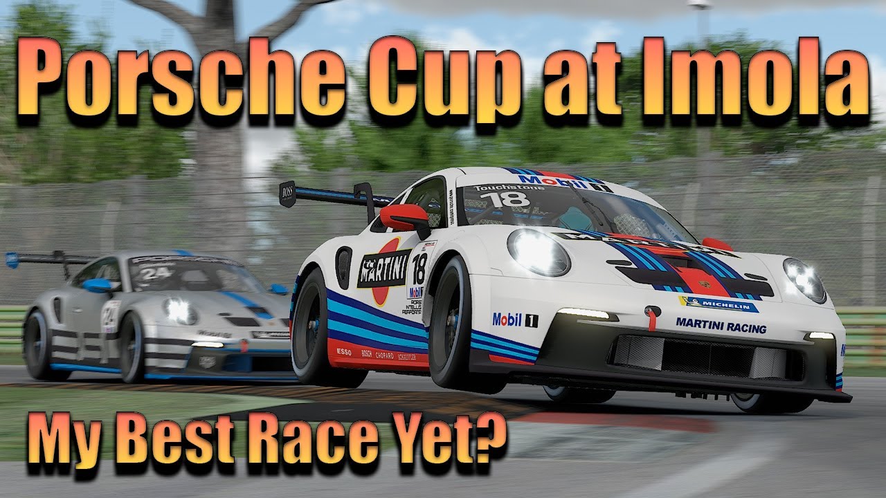 Porsche Cup at Imola the MOST INTENSE 30 Minutes of iRacing