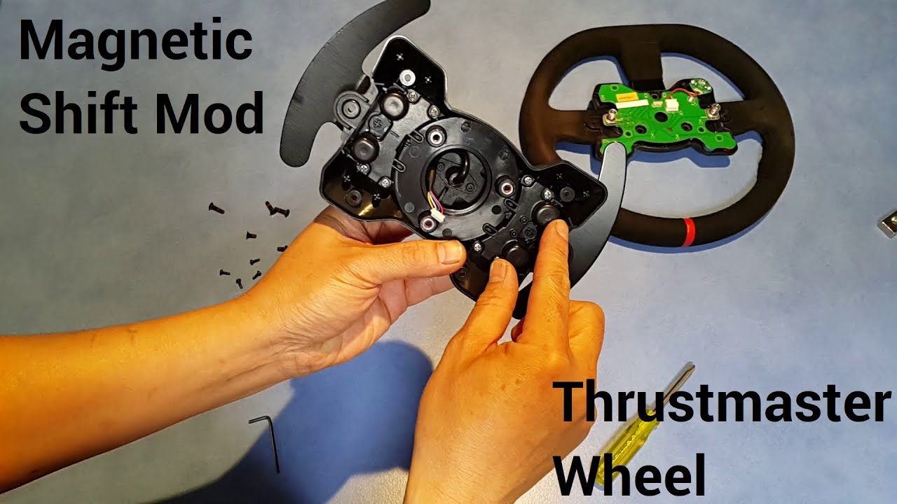 Thrustmaster Wheel Magnetic Paddle Shift Mod