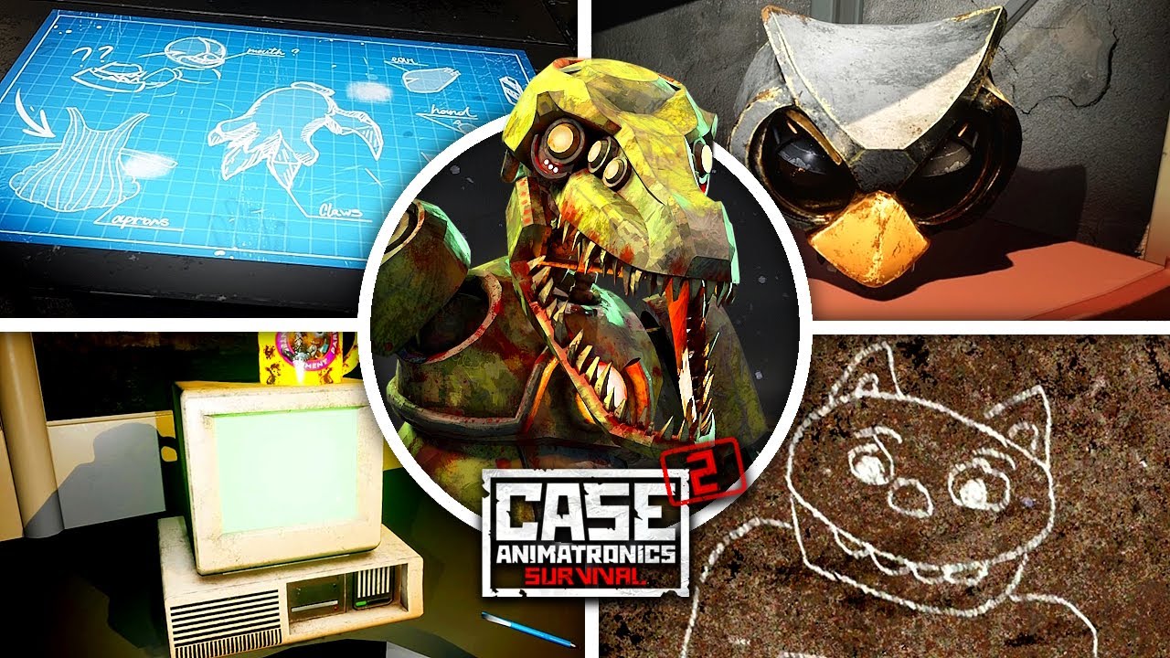 CASE 2: Animatronics Survival - New Multiplayer Map & ALL Secrets (Update Showcase)
