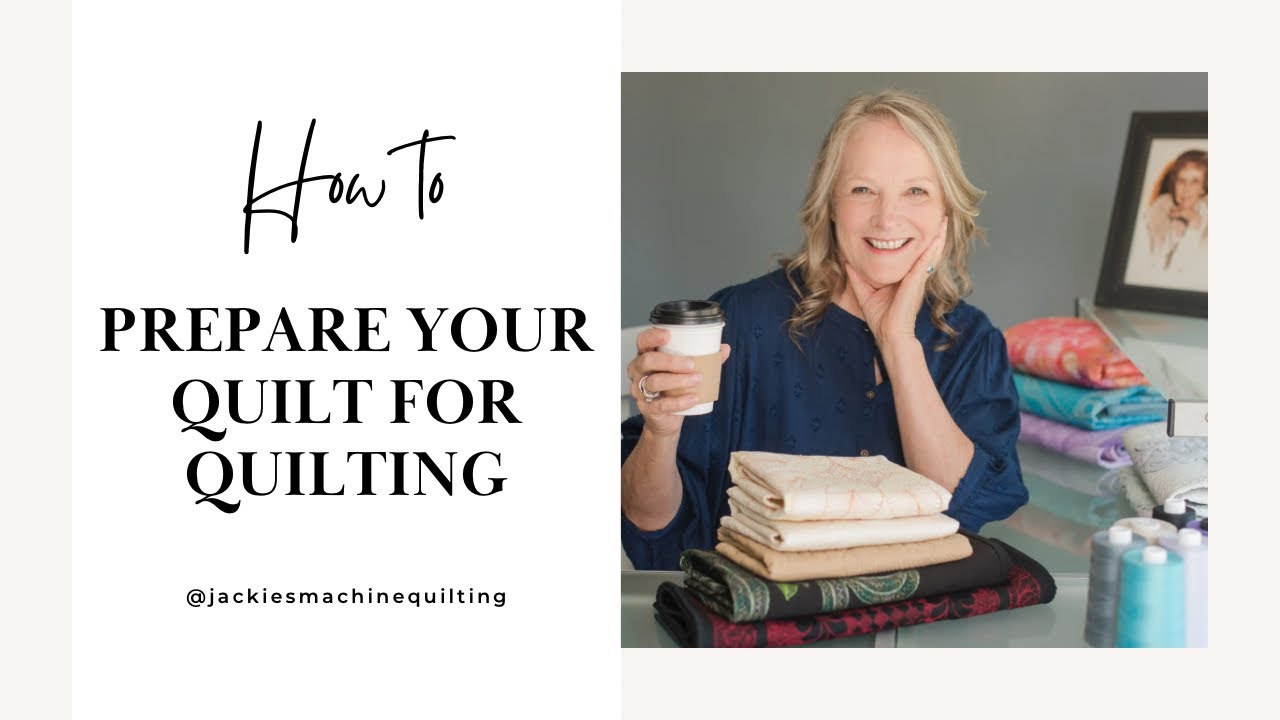 How to Prepare your Backing for your Longarm Quilter