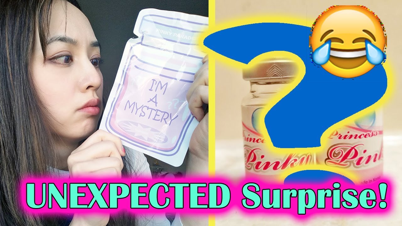 I did NOT see this coming.... 😂Pinky Paradise Mystery Grab Bag Contacts