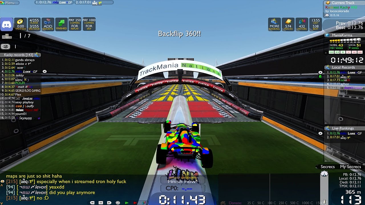 World Record Compilation - Part 4 | Trackmania Live & TMInterface Runs