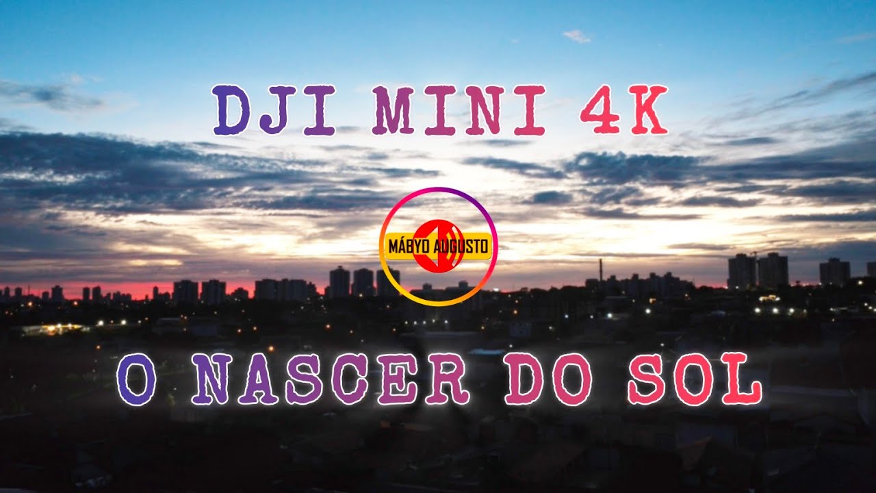 DJI Mini 4K - O Nascer do Sol