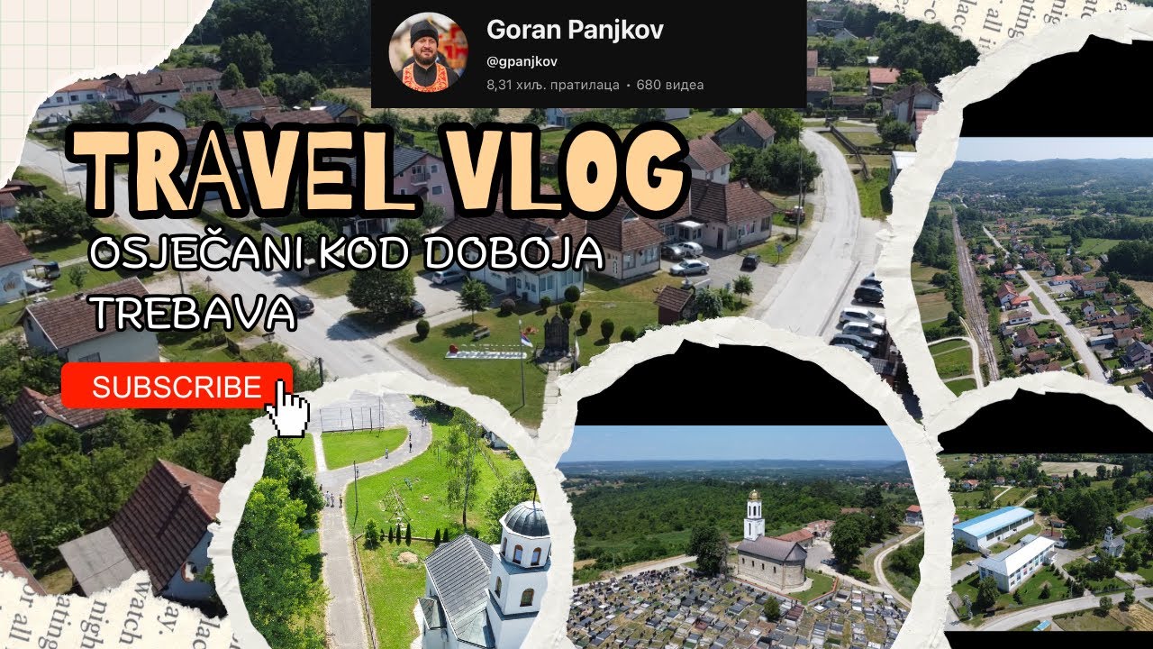 Osječani kod Doboja, Dron video 2025.
