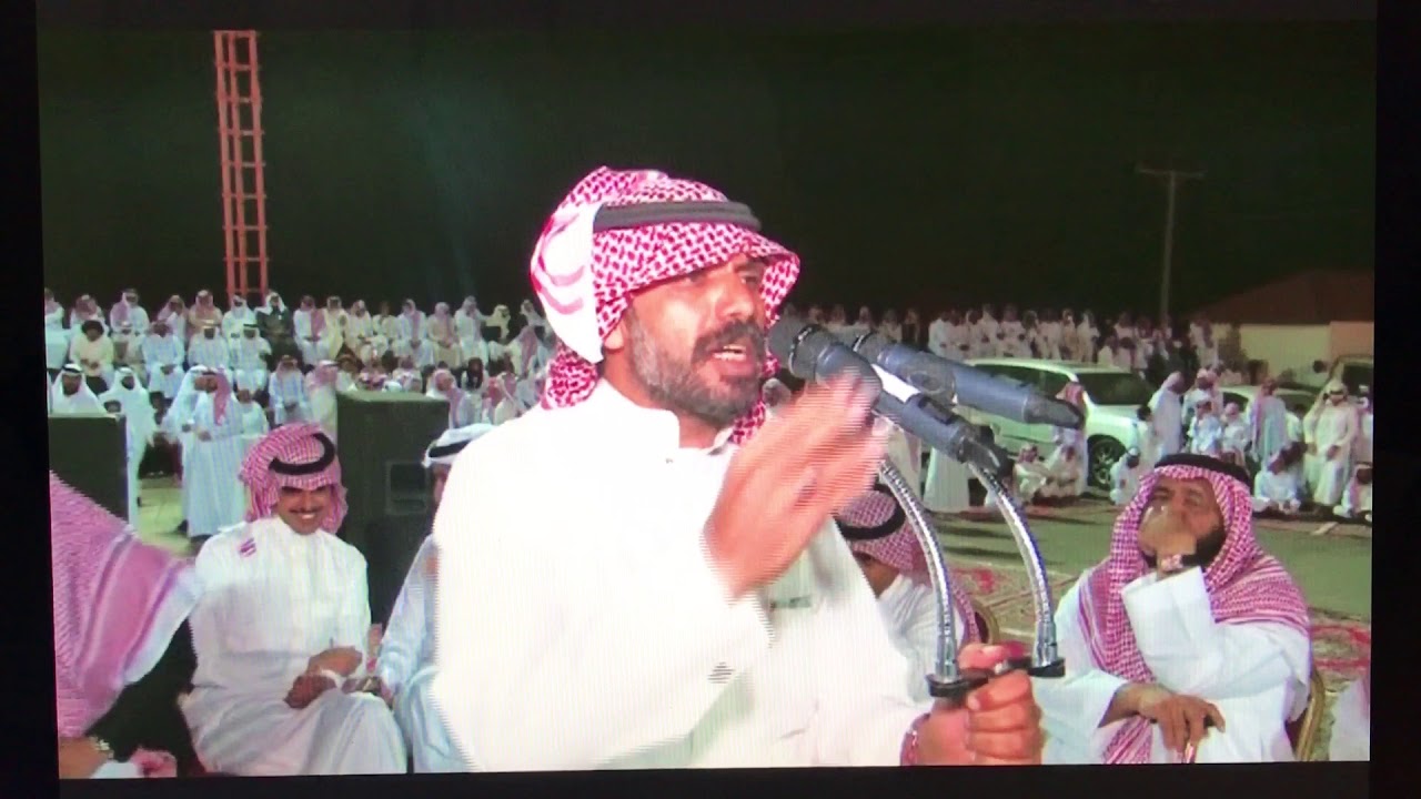 الشاعر صالح بن غيثان العمري عند بني عمرو قبيلة الشق