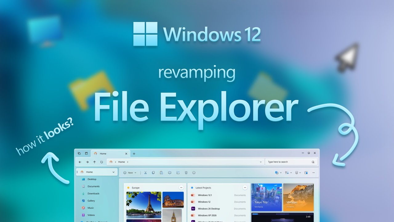 Windows 12: File Explorer Gets a Major Makeover!