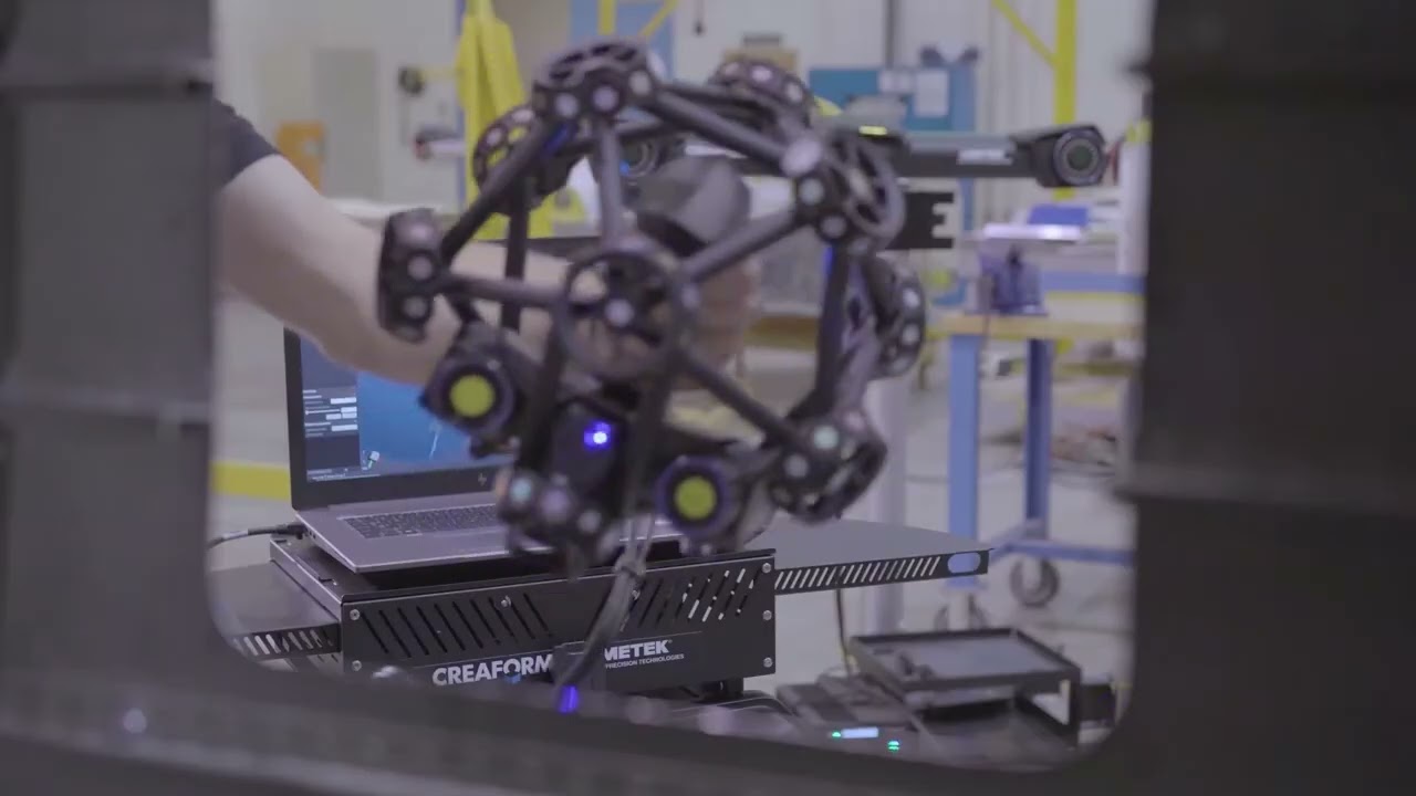 Quickly 3D Scan Large Parts for Inspection using the MetraSCAN 3D