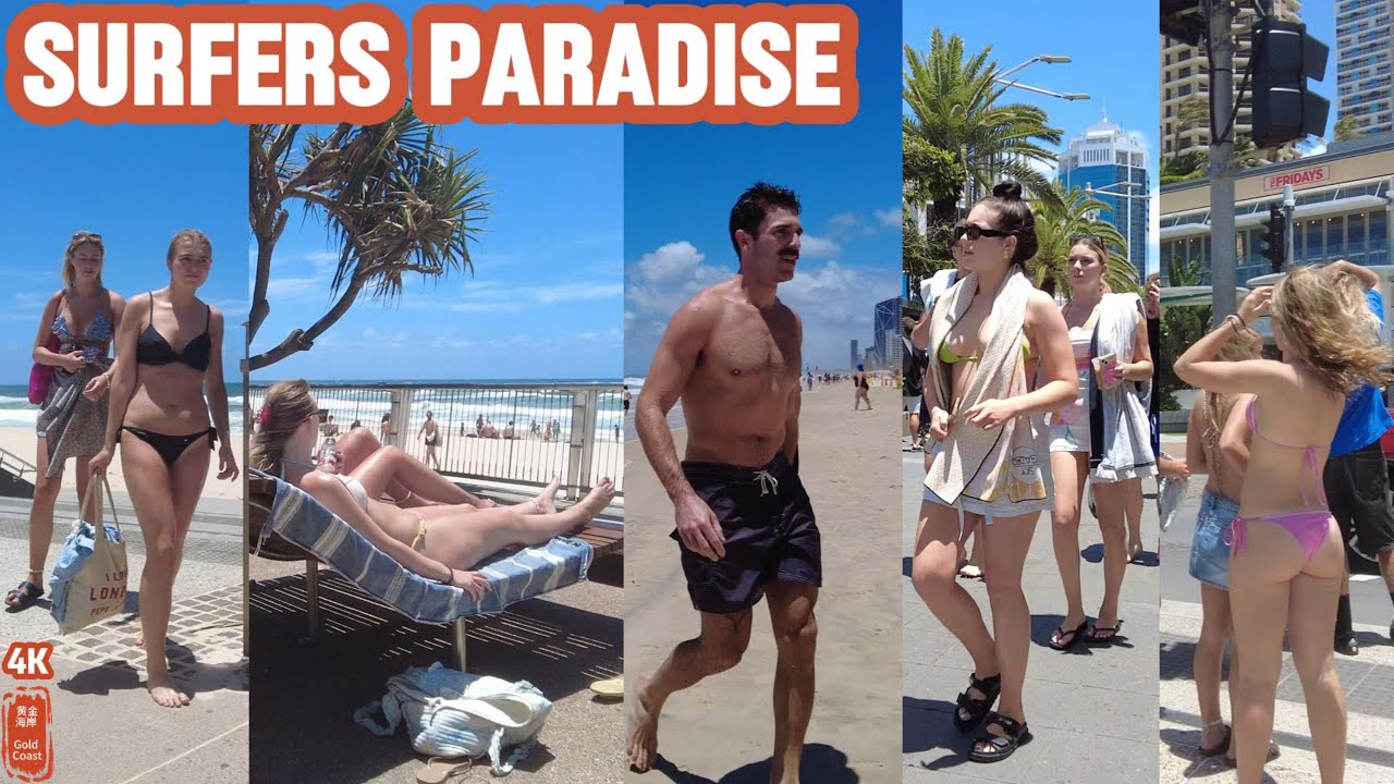 [4k] Explore Surfers Paradise Sunday 19 January 2025 | Gold Coast | QLD | Australia