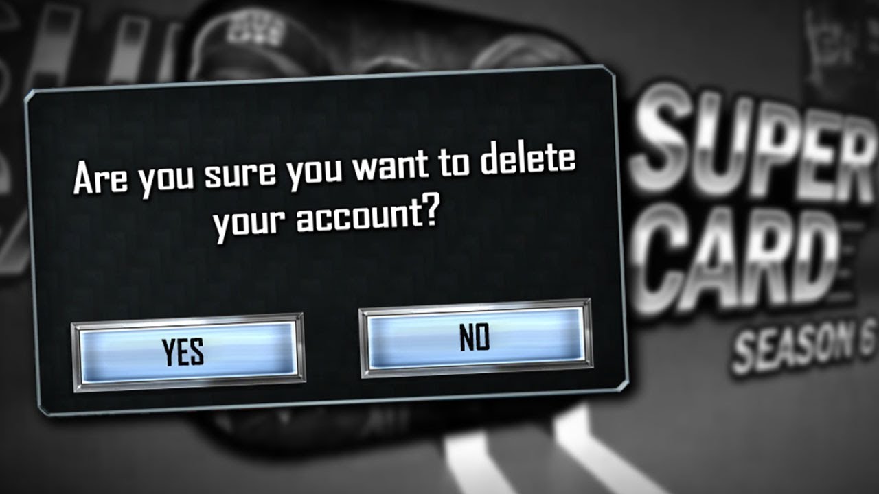 Deleting my WWE SuperCard account.