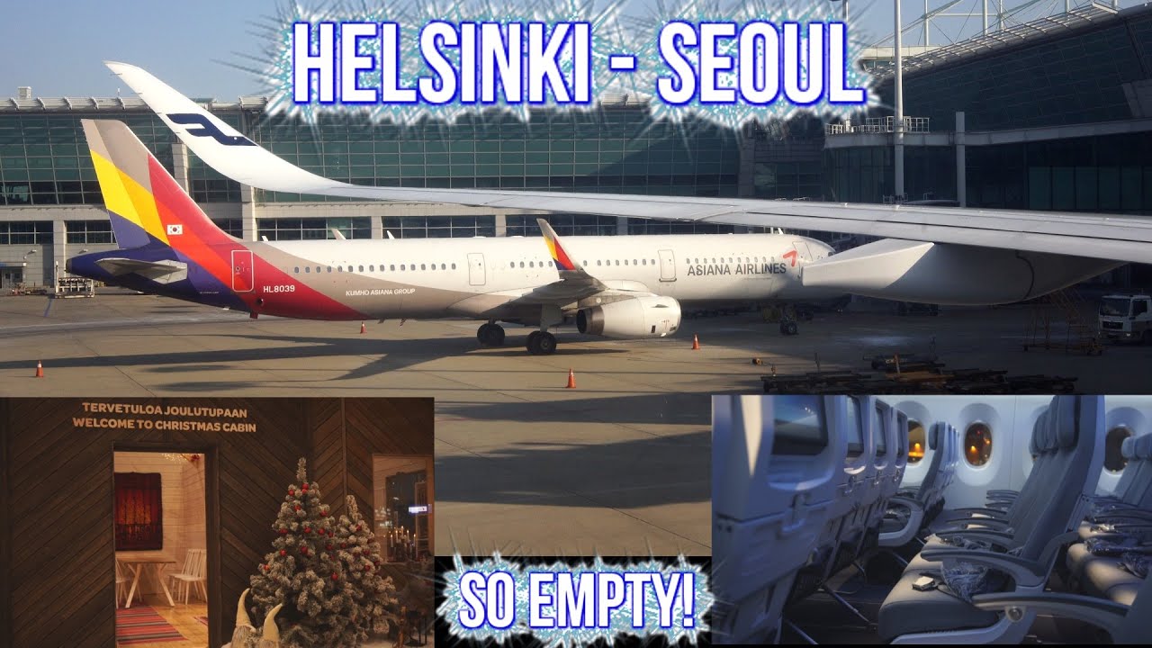 First Flight New Year Helsinki to Seoul Korea Finnair AY41 A350 Trip Report