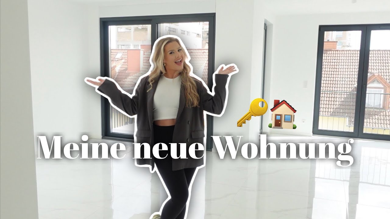 MEINE NEUE WOHNUNG - leere Roomtour ✨