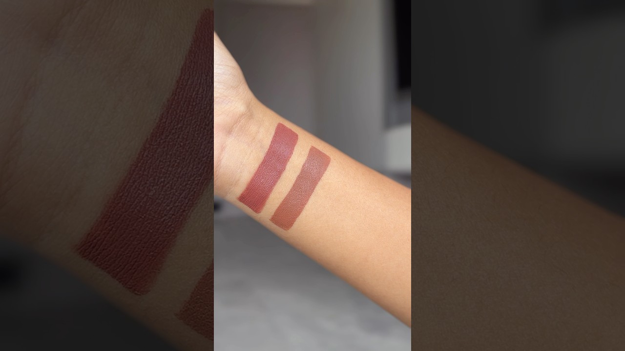 Nude Lipstick Shades you need to try #brownlipstick #makeup #lipstickswatch #nudelips