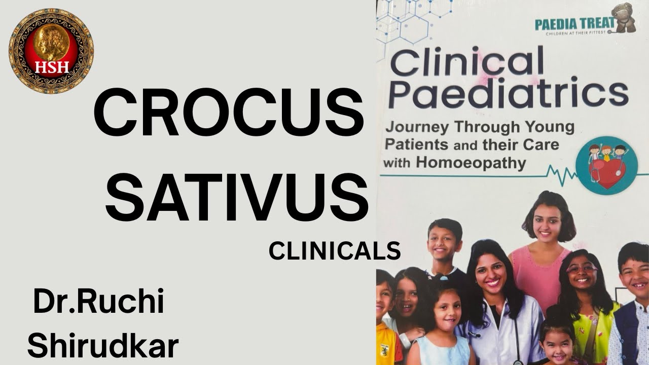CROCUS SATAIVUS-  My Clinical Expireance - Dr. Ruchi Shirudkar @hsh_homeopathy