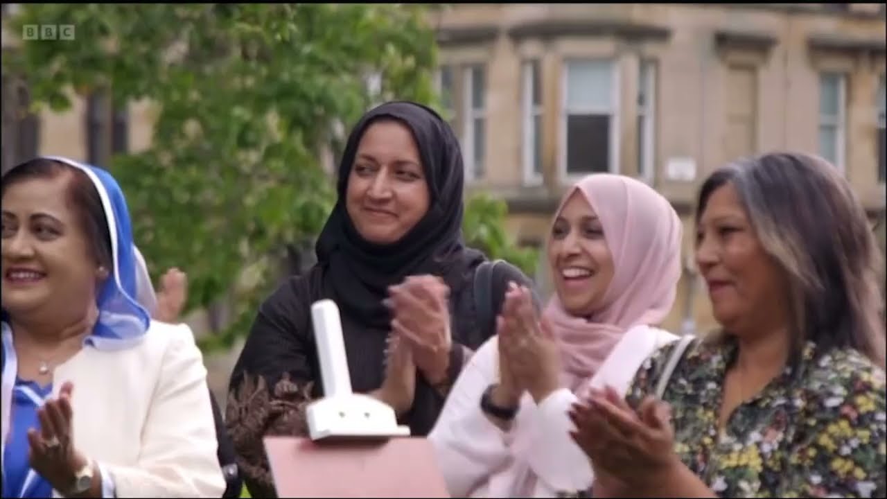 BBC One Show - BIA Memorial Brick Laying Ceremony