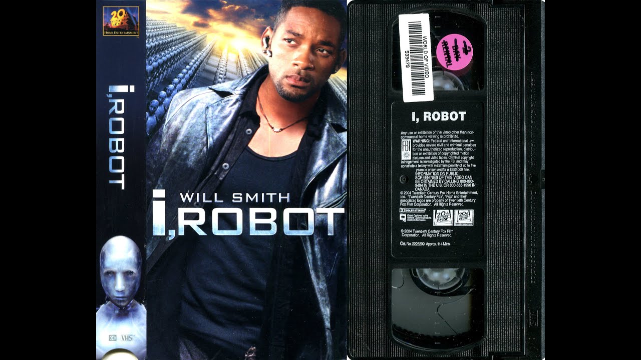 Opening to I, Robot (US VHS; 2004)