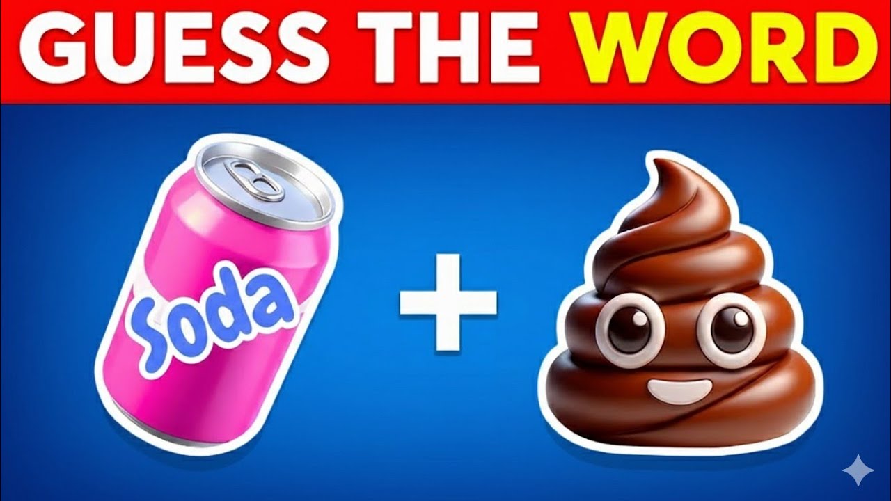 Can You Guess The WORD By Emojis? 🤔🙄 Emoji Quiz Challenge 2026