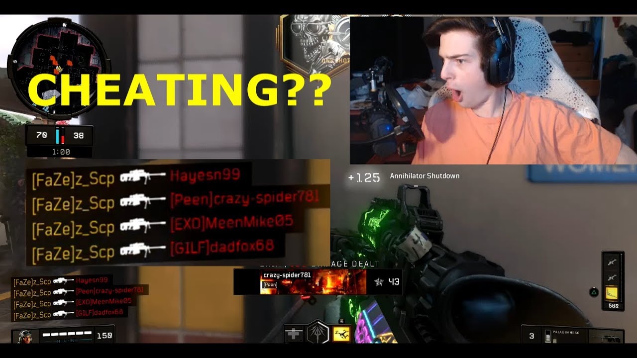 THIS BO4 SNIPING looks like CHEATING...