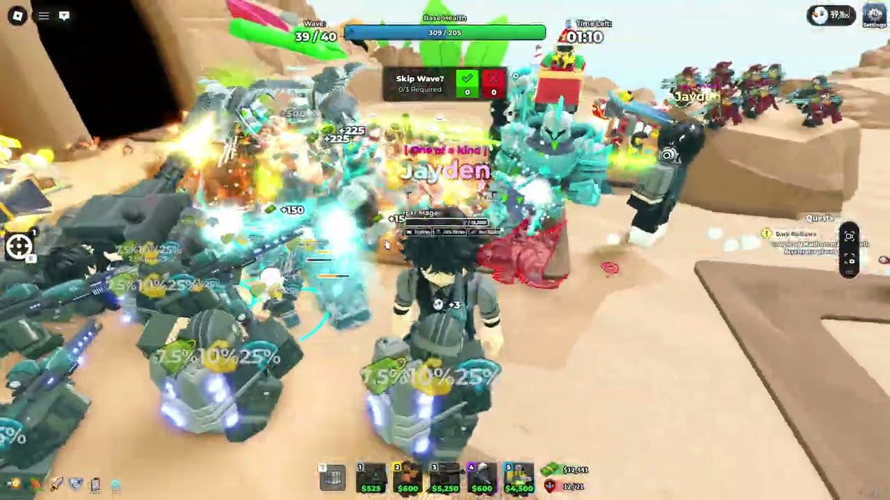 I got hacker tower in Roblox tds