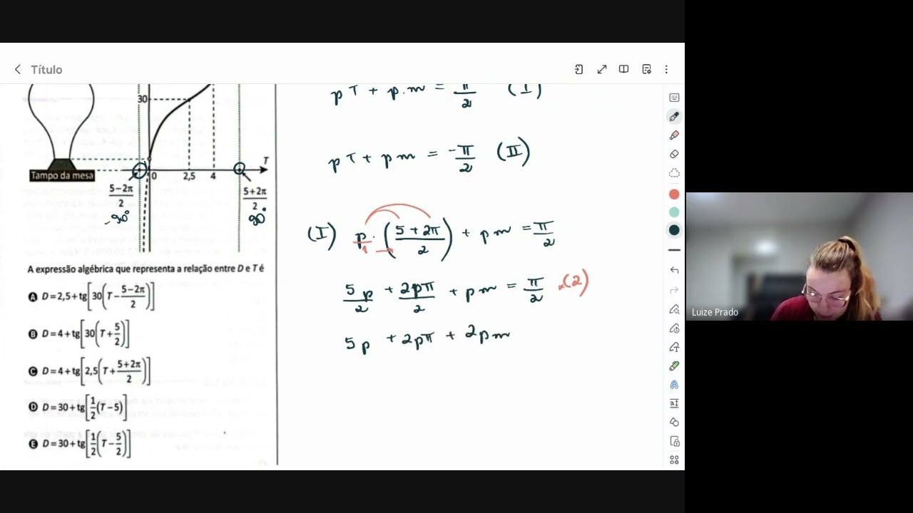 ENEM 2025 | Questão 160 - Caderno Azul | Trigonometria - MATEMÁTICA