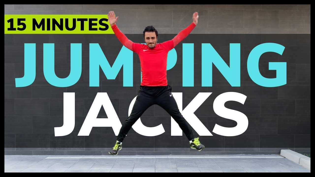 Jumping Jacks Cardio Workout | 15 Min Energy Boosting Workout